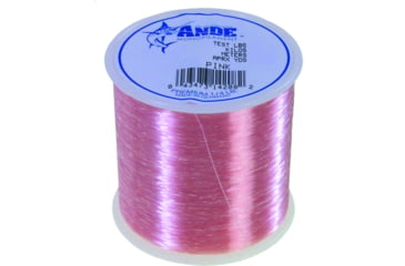 Image of Ande Line Premium Mono Line 1/4lb Spool 40lb 350yd Pink, A14-40P