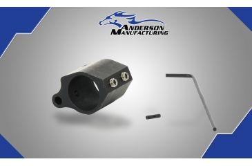 Image of Anderson Manufacturing Adjustable Cold Rolled Steel Gas Block G2-L054-D000-0P, EDEMO2