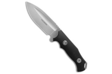 Image of Andre De Villiers Andre De Villiers Kudu Hunter Fixed Blade Knife Black G-10 4.5" Satin, Black, AUS-10, adult, BHQ-203457