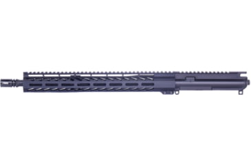 Image of Andro Corp Industries AR-15 5.56 NATO MLOK 5 Series Upper, 16in, No BCG/Charging Handle, Black, U55616MLMNBCG