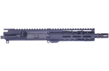 Image of Andro Corp Industries AR-15 5.56 NATO MLOK 5 Series Upper, 8in, No BCG/Charging Handle, Black, U5568MLPNBCG