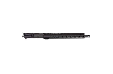 Image of Andro Corp Industries AR-15 Complete M-LOK Upper Receiver with Flash Hider Assembly, .300BLK, 24.75in, 16in Barrel, Medium, Pistol Length, 1-7 Twist, 5/8x24 Thread, A2, Anodized, Black, U30016