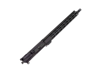 Image of Andro Corp Industries AR-15 Complete M-LOK Upper Receiver with Flash Hider Assembly, .300BLK, 24.75in, 16in Barrel, Medium, Pistol Length, 1-7 Twist, 5/8x24 Thread, A2, Anodized, Black, U30016