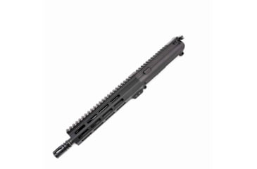 Image of Andro Corp Industries AR-15 Complete M-LOK Upper Receiver with Flash Hider Assembly, 5.56 NATO, 18.75in, 10.3in Barrel, Govt, Carbine Length, 1-7 Twist, 1/2x28 Thread, A2, Anodized, Black, U556103ML