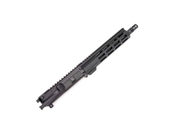 Image of Andro Corp Industries AR-15 Complete M-LOK Upper Receiver with Flash Hider Assembly, 5.56 NATO, 18.75in, 10.3in Barrel, Govt, Carbine Length, 1-7 Twist, 1/2x28 Thread, A2, Anodized, Black, U556103ML
