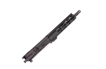 Image of Andro Corp Industries AR-15 Complete M-LOK Upper Receiver with Flash Hider Assembly, .300BLK, 18in, 10in Barrel, Medium, Pistol Length, 1-7 Twist, 5/8x24 Thread, A2, Anodized, Black, U30010