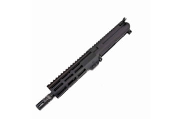 Image of Andro Corp Industries AR-15 Complete M-LOK Upper Receiver with Flash Hider Assembly, .300BLK, 16.5in, 8in Barrel, Medium, Pistol Length, 1-7 Twist, 5/8x24 Thread, A2, Anodized, Black, U3008