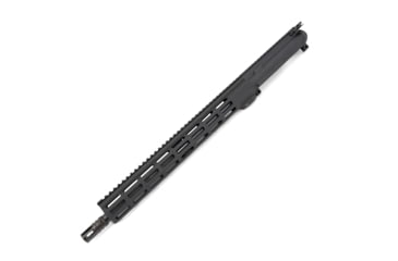 Image of Andro Corp Industries AR-15 Upper Receiver with Flash Hider Assembly, 350 Legend, 24.75in, 16in Medium Barrel, Carbine, 1-16 Twist, 5/8X24 Thread, 15in M-Lok Handguard, A2, Anodized, Black, U350L16ML