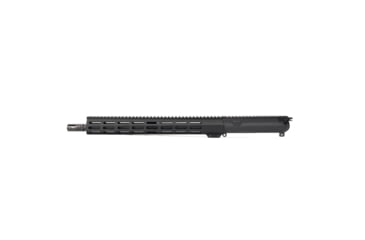 Image of Andro Corp Industries AR-15 Upper Receiver with Flash Hider Assembly, 350 Legend, 24.75in, 16in Medium Barrel, Carbine, 1-16 Twist, 5/8X24 Thread, 15in M-Lok Handguard, A2, Anodized, Black, U350L16ML