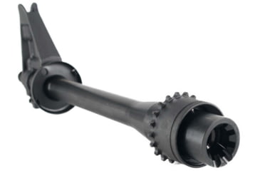 Image of Andro Corp Industries Barrel, 5.56 NATO 10.3 inch Medium Contour, Carbine Gas, Carbine Gas, 1-7 Twist, 1/2x28 Thread, Black, Black, B556103FSB