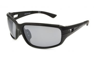 Image of Angler Eyes Snapper Sunglasses, Mattte Black Frame, Smoke Polarized Lens, Polarized, 10222135.FGX