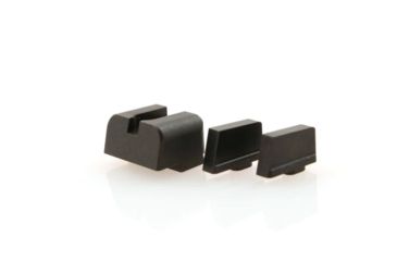 Image of Angry Bear Arms Family Pack Co-Witness/Suppressor Blank Sight Set, Glock, Black, Small, ABACWB