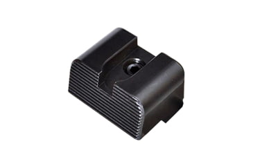 Image of Angry Bear Arms Glock Bear Bones Fiber Optic Pistol Sights, Tall Profile, Serrated, Large Frame, Black, ABA132