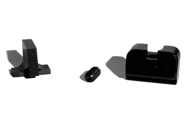 Image of Angry Bear Arms Tall Profile Blank Pistol Sights, Sig P320, Black, ABA703