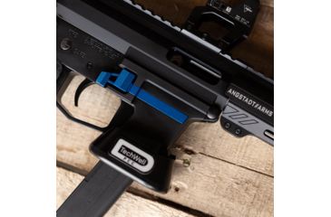 Image of Angstadt Arms 0940 Extended Magazine Release, Blue, EXTRE09BLU