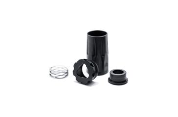 Image of Angstadt Arms 3-Lug Blast Can Muzzle Device, 9mm, Black, AA093LBC01