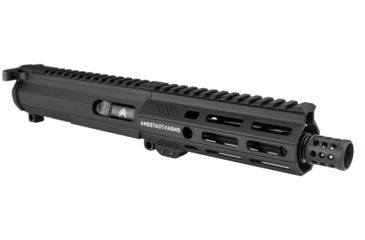 Image of Angstadt Arms Complete Upper Assembly, AR-15, 5.5 in Handguard, 6 in Barrel, A2 Flash Hider, Picatinny/M-LOK, 1/2x28, Black, AAUDP0906U