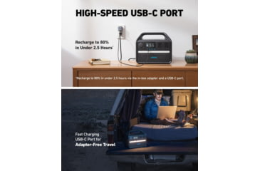 Image of Anker PowerHouse 535 Power Station, 512Wh/500W, A1751111