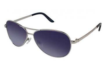 Image of Ann Taylor AT1013S Single Vision Prescription Sunglasses TYAT1013S02 - Frame Color Silver