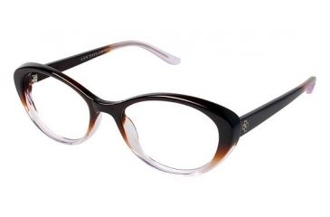 Image of Ann Taylor AT303 Progressive Prescription Eyeglasses - Frame Brown/ Light Pink Fade, Size 51/17mm TYAT30302