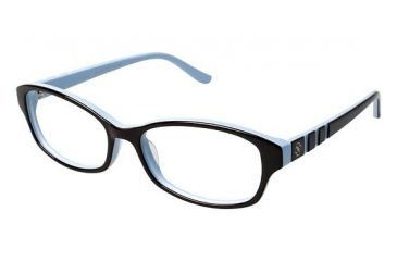 Image of Ann Taylor AT304 Bifocal Prescription Eyeglasses - Frame BRWN/LIGHT BLUE, Size 53/16mm TYAT30402