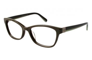 Image of Ann Taylor AT305 Single Vision Prescription Eyeglasses - Frame Olive Green, Size 53/17mm TYAT30502