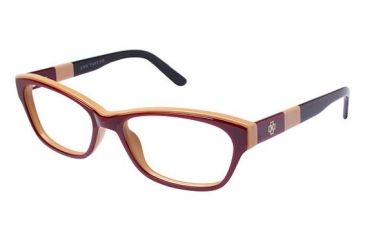 Image of Ann Taylor AT314 Single Vision Prescription Eyeglasses - Frame BURGUNDY, Size 54/16mm TYAT31402
