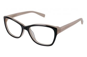 Image of Ann Taylor AT320 Progressive Prescription Eyeglasses - Frame BLACK/BLUSH, Size 50/15mm TYAT32001