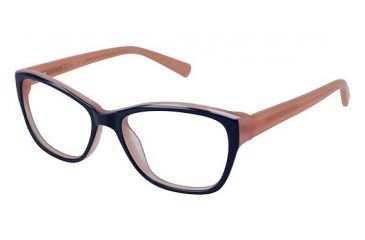 Image of Ann Taylor AT320 Progressive Prescription Eyeglasses - Frame NAVY/PINK, Size 50/15mm TYAT32003