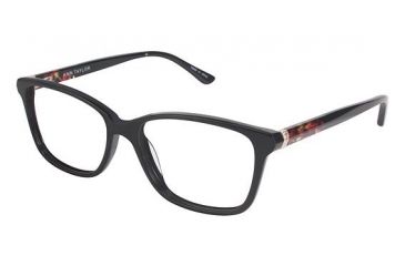 Image of Ann Taylor AT322 Progressive Prescription Eyeglasses - Frame BLACK/RED TORT, Size 53/16mm TYAT32201