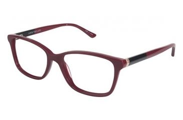 Image of Ann Taylor AT322 Progressive Prescription Eyeglasses - Frame BURGUNDY/BLACK, Size 53/16mm TYAT32203