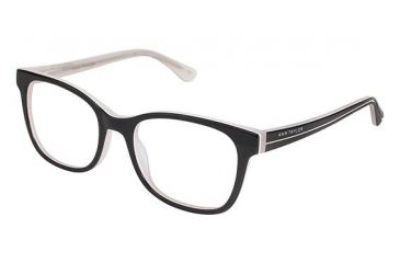 Image of Ann Taylor AT323 Progressive Prescription Eyeglasses - Frame BLACK/WHITE, Size 51/18mm TYAT32301