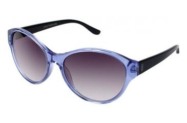 Image of Ann Taylor AT501 Progressive Prescription Sunglasses TYAT50102 - Frame Color Translucent Blue/Black