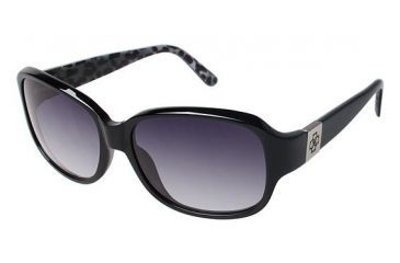 Image of Ann Taylor AT502 Bifocal Prescription Sunglasses TYAT50201 - Frame Color Black/Animal