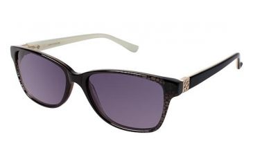 Image of Ann Taylor AT506 Progressive Prescription Sunglasses TYAT50601 - Frame Color Black/Grey Fade