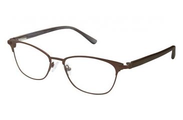 Image of Ann Taylor AT600 Bifocal Prescription Eyeglasses - Frame Mt Brwn / Brown, Size 51/16mm TYAT60002