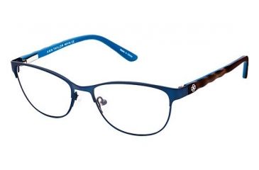 Image of Ann Taylor ATP607 Eyeglass Frames - Frame Matte Blue/Navy, Size 50/16mm TYATP60701