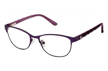 Image of Ann Taylor ATP607 Eyeglass Frames - Frame Mt Egplnt Lilac, Size 50/16mm TYATP60703