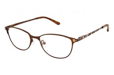 Image of Ann Taylor ATP707 Bifocal Prescription Eyeglasses - Frame Matte Brown, Size 48/15mm TYATP70702