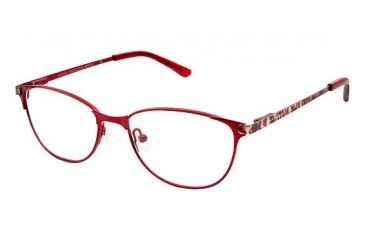Image of Ann Taylor ATP707 Bifocal Prescription Eyeglasses - Frame Matte Burgundy, Size 48/15mm TYATP70703