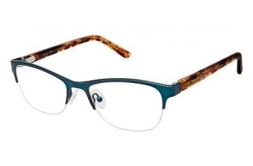 Image of Ann Taylor ATP708 Eyeglass Frames - Frame Matte Teal, Size 49/17mm TYATP70803