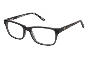 Image of Ann Taylor ATP807 Single Vision Prescription Eyeglasses - Frame BLACK/ TORTOISE, Size 49/16mm TYATP80701