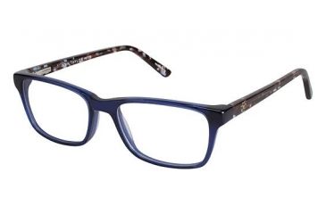 Image of Ann Taylor ATP807 Single Vision Prescription Eyeglasses - Frame NAVY / TORTOISE, Size 49/16mm TYATP80703