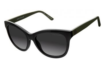 Image of Ann Taylor ATP904 Progressive Prescription Sunglasses TYATP90401 - Frame Color Blk /drk Olive