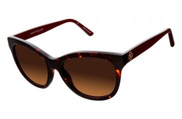 Image of Ann Taylor ATP904 Progressive Prescription Sunglasses TYATP90402 - Frame Color Tort / Burgundy