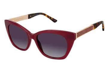Image of Ann Taylor ATP910 Sunglasses - Frame BERRY / TORT, Lens Color Berry Gradient, Size 51/16mm TYATP91002