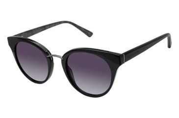 Image of Ann Taylor ATP912 Sunglasses - Frame BLACK, Lens Color Dark Grey Gradient, Size 48/21mm TYATP91201