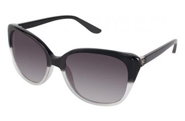 Image of Ann Taylor Townhouse Single Vision Prescription Sunglasses TYATTOWNHOUSE01 - Frame Color Black