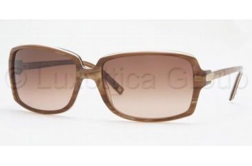 Image of Anne Klein AK3150 Sunglasses with No Line Progressive Rx Prescription Lenses, Amber Marble Frame / 59 mm Prescription Lenses