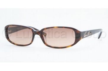 Image of Anne Klein Prescription Sunglasses AK3154, Tortoise Frame / 52 mm Prescription Lenses